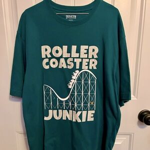 Roller Coaster Junkie t shirt
